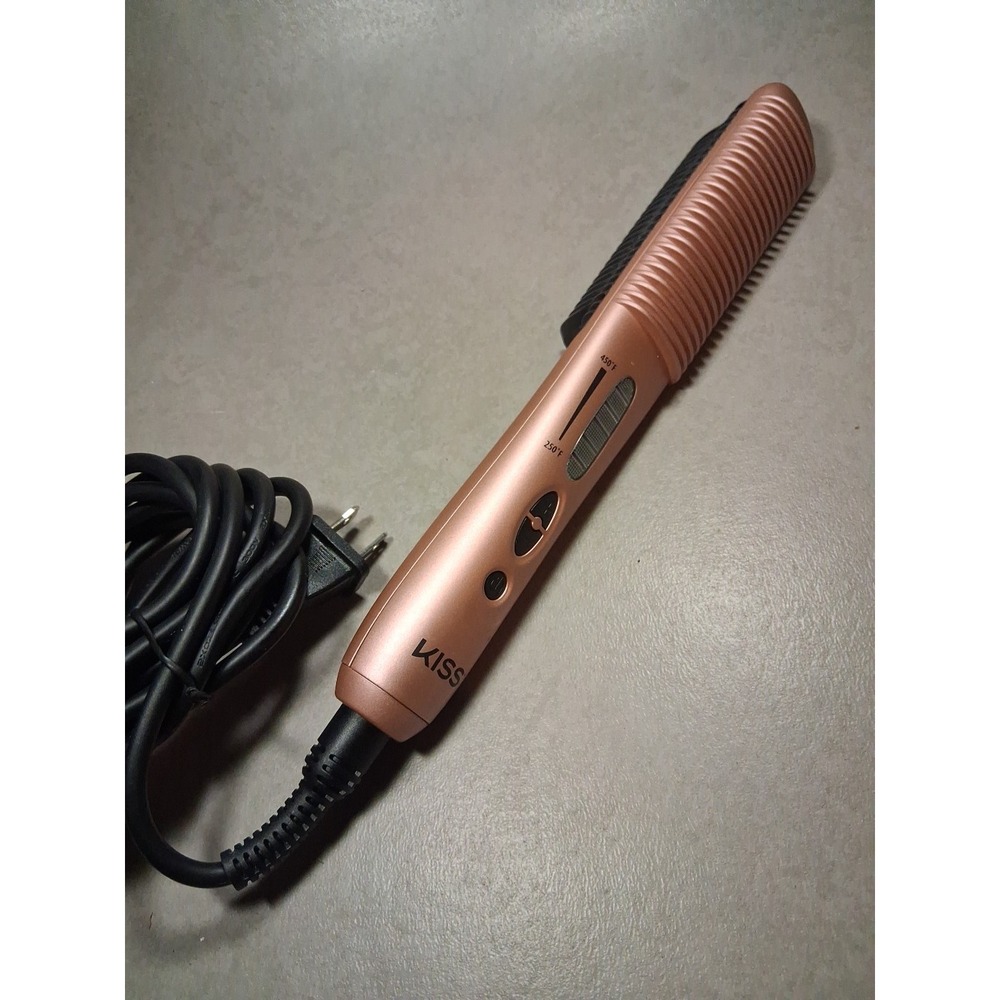 KISS MULT TEMPERATURE ELECTRIC COMB PRE-OWNED EXCELLENT SALMON COLOR